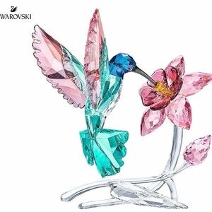 NIB Authentic Swarovski Hummingbird Timeless Unique Crystal Figurine #5461872